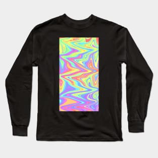 Pastel zigzag Long Sleeve T-Shirt